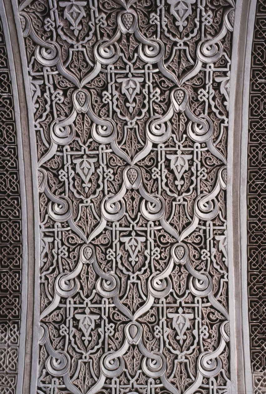 Detal łuku (stiuk) autorstwa School Moroccan