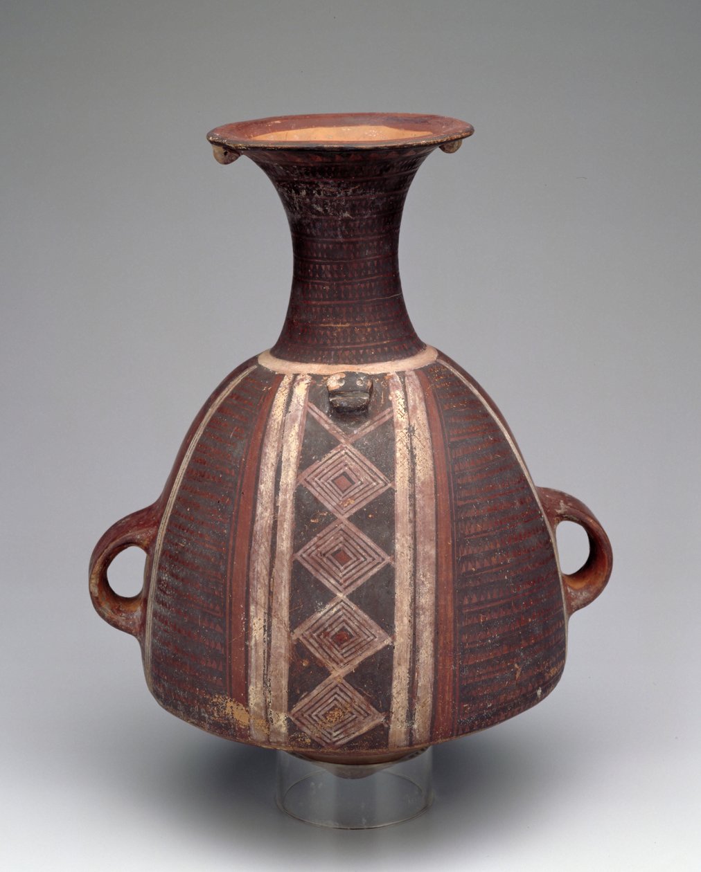 Naczynie, Inka (ceramika i pigment) autorstwa School Peruvian