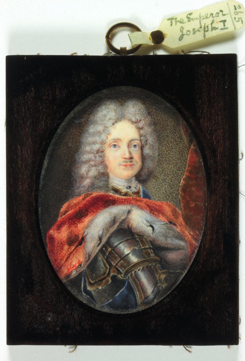 Cesarz Józef I (emalia) autorstwa School Prussian
