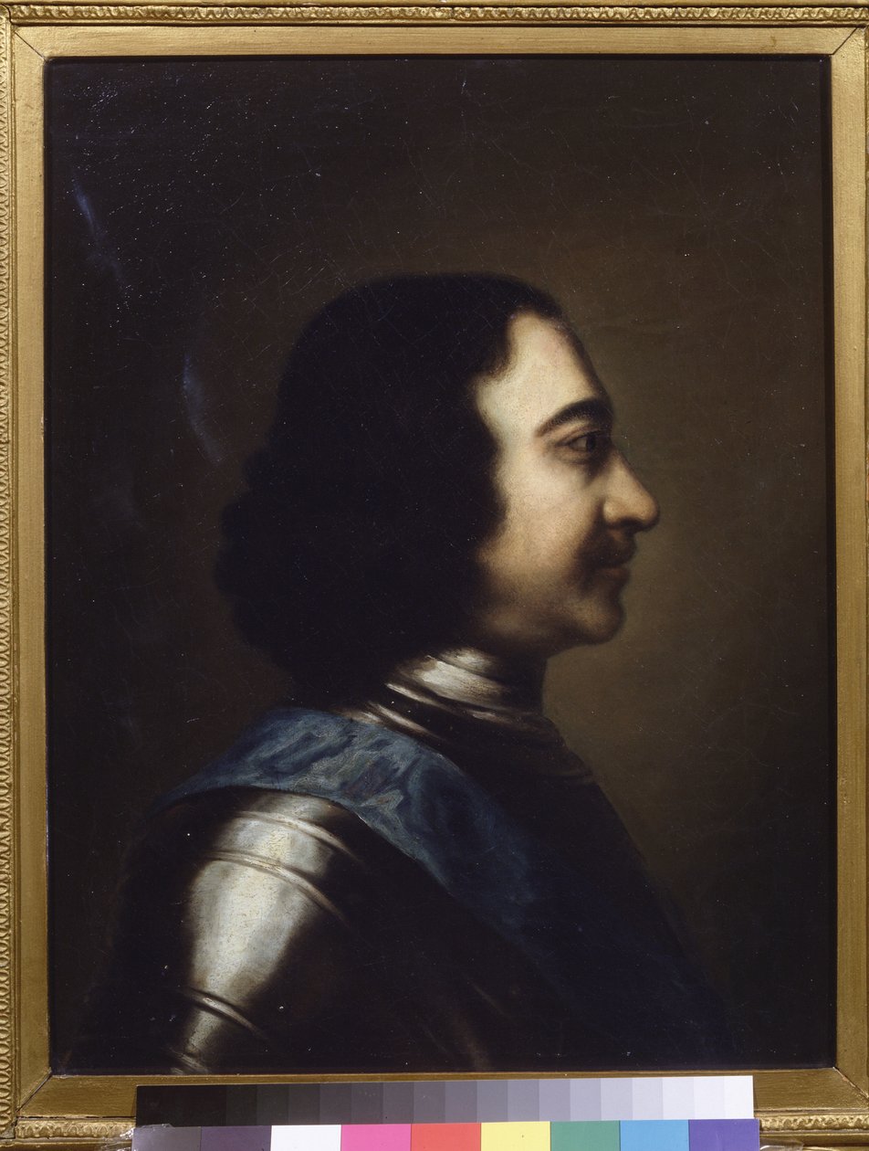 Piotr Wielki (1672-1725) autorstwa School Russian