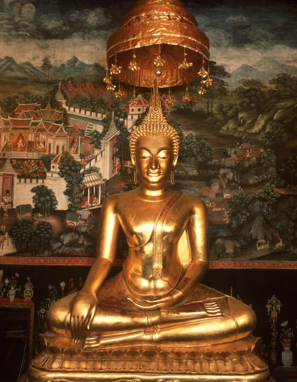 Phraya Budda Sassada (Brązowy) autorstwa School Thai