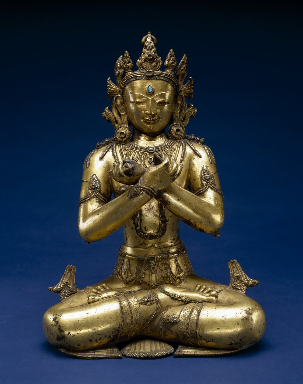 Vajradhara (Powiernik Pioruna) autorstwa School Tibetan