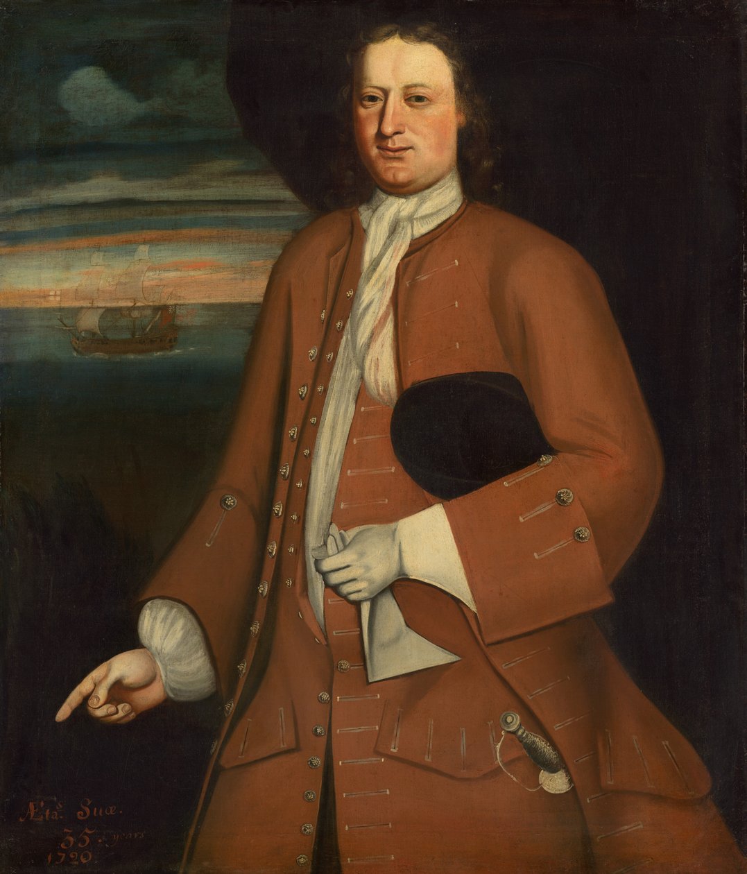 Pan Willson, 1720 autorstwa Schuyler Limner