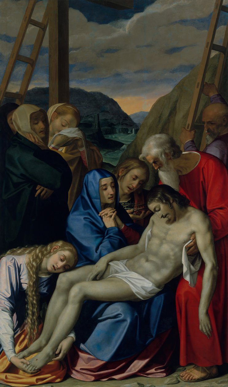 Lamentacja, 1593. autorstwa Scipione Pulzone
