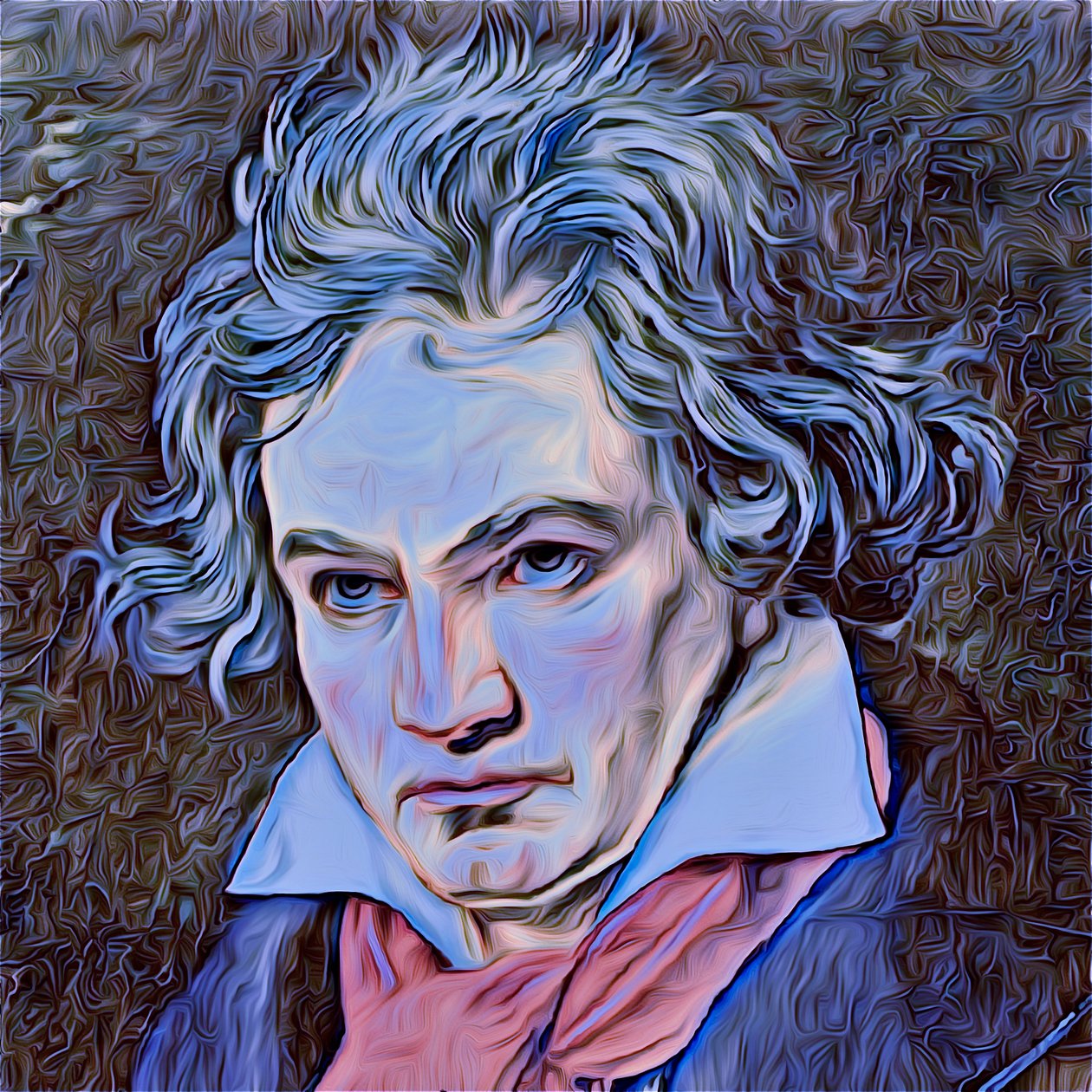 Beethoven4, 2021 (cyfrowy) autorstwa Scott J. Davis