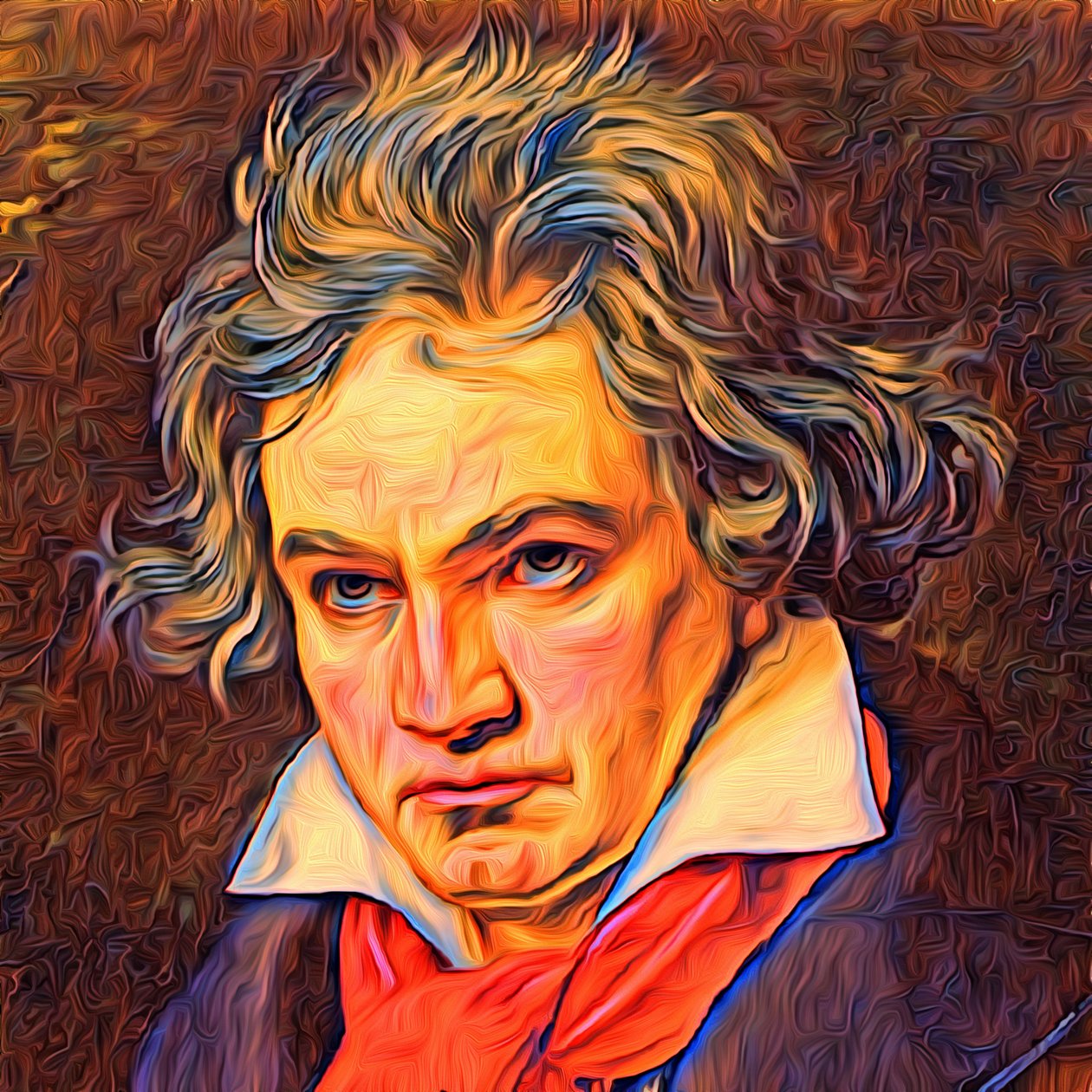 Beethoven, 2021 (cyfrowy) autorstwa Scott J. Davis