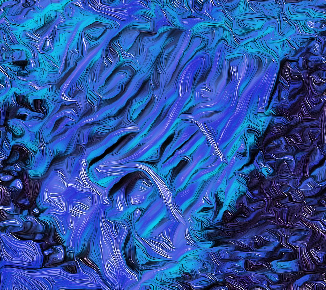 Powódź, 2021 (cyfrowo) autorstwa Scott J. Davis