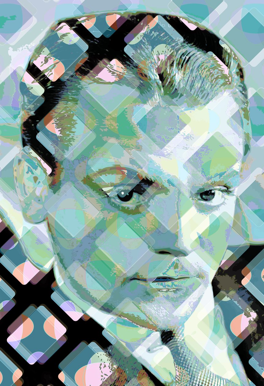 James Cagney, 2013 (cyfrowy) autorstwa Scott J. Davis