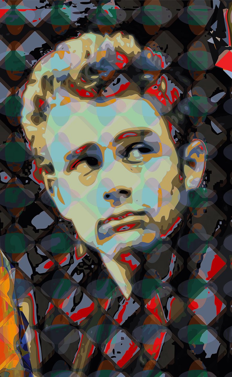 James Dean (cyfrowy) autorstwa Scott J. Davis
