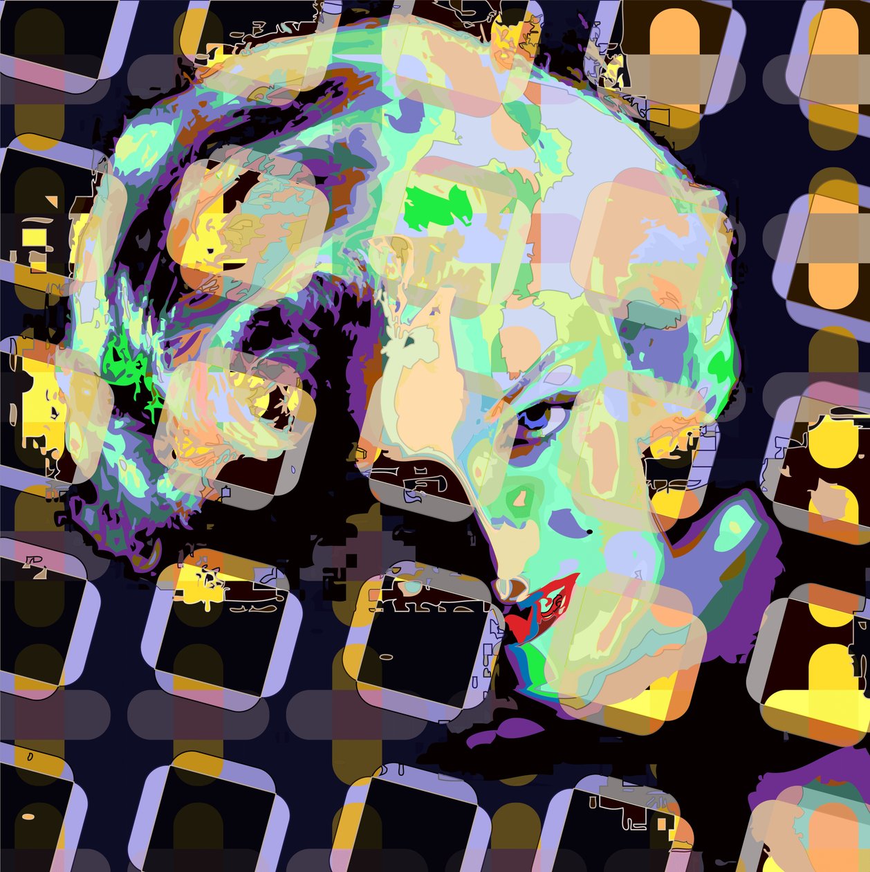 Marilyn Monroe (cyfrowa) autorstwa Scott J. Davis
