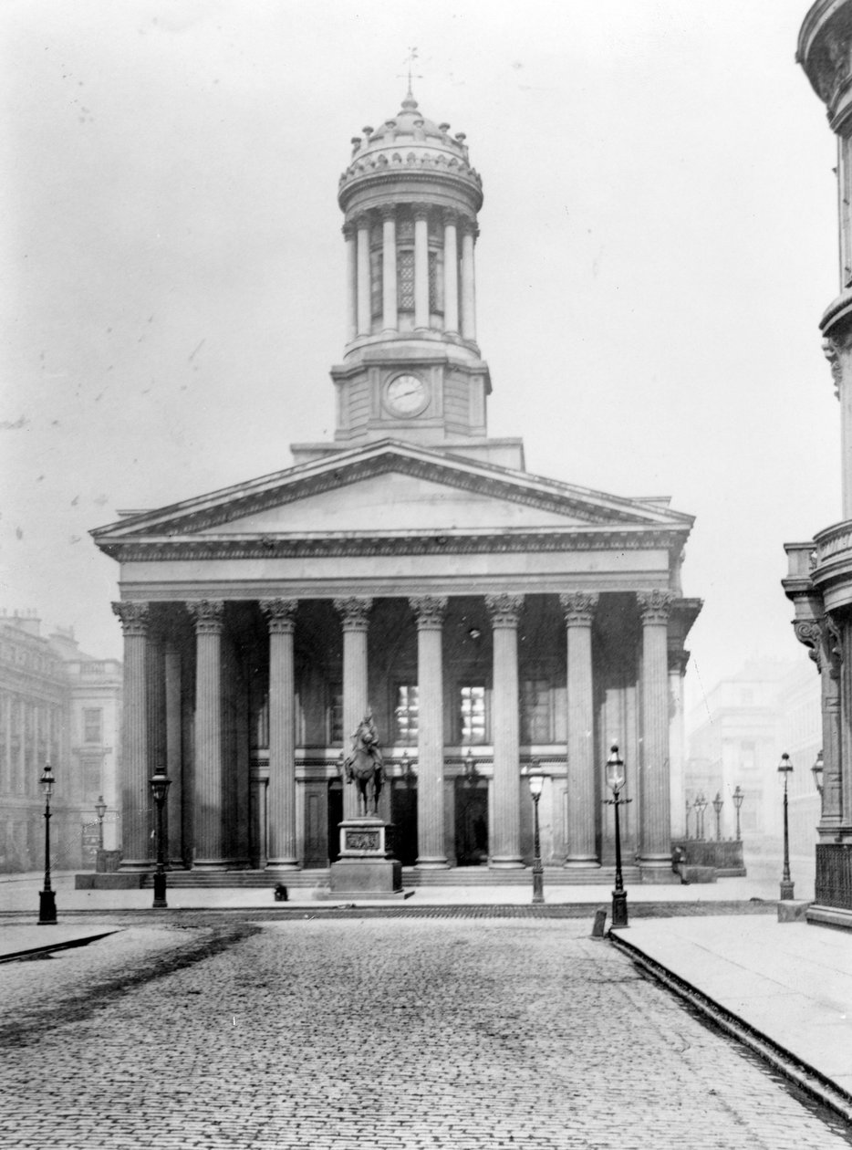 Royal Exchange Square, Glasgow, ok. 1895 autorstwa Scottish Photographer