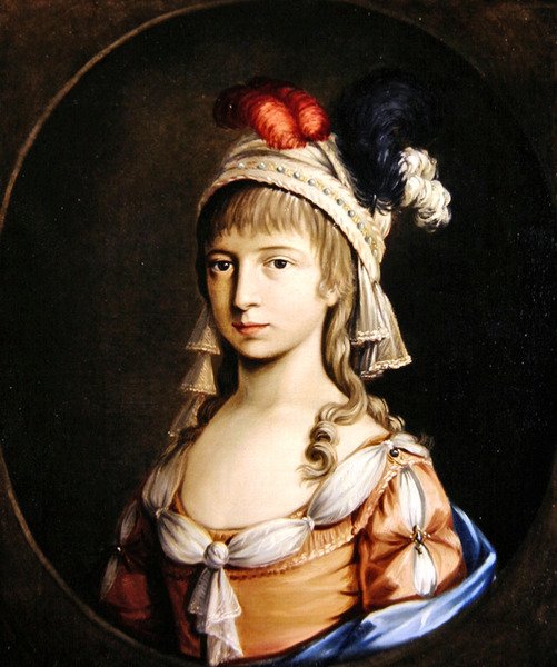 Portret damy autorstwa Scottish School