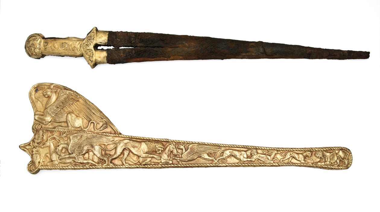 Miecz z pochwą, VI-V wiek. pne autorstwa Scythian