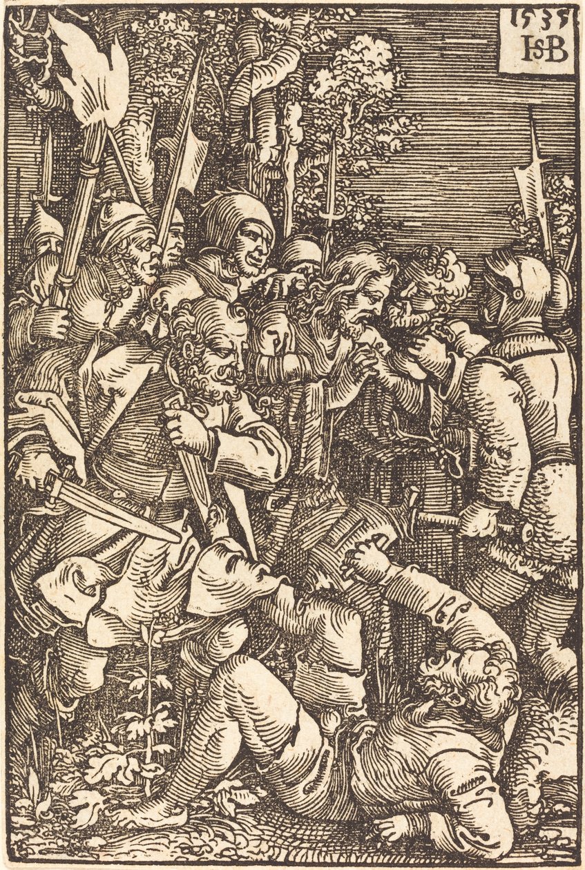 Chrystus wzięty do niewoli autorstwa Sebald Beham