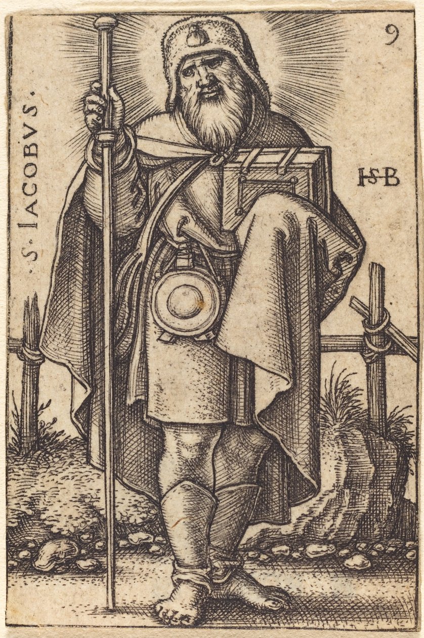 Jakub Starszy autorstwa Sebald Beham
