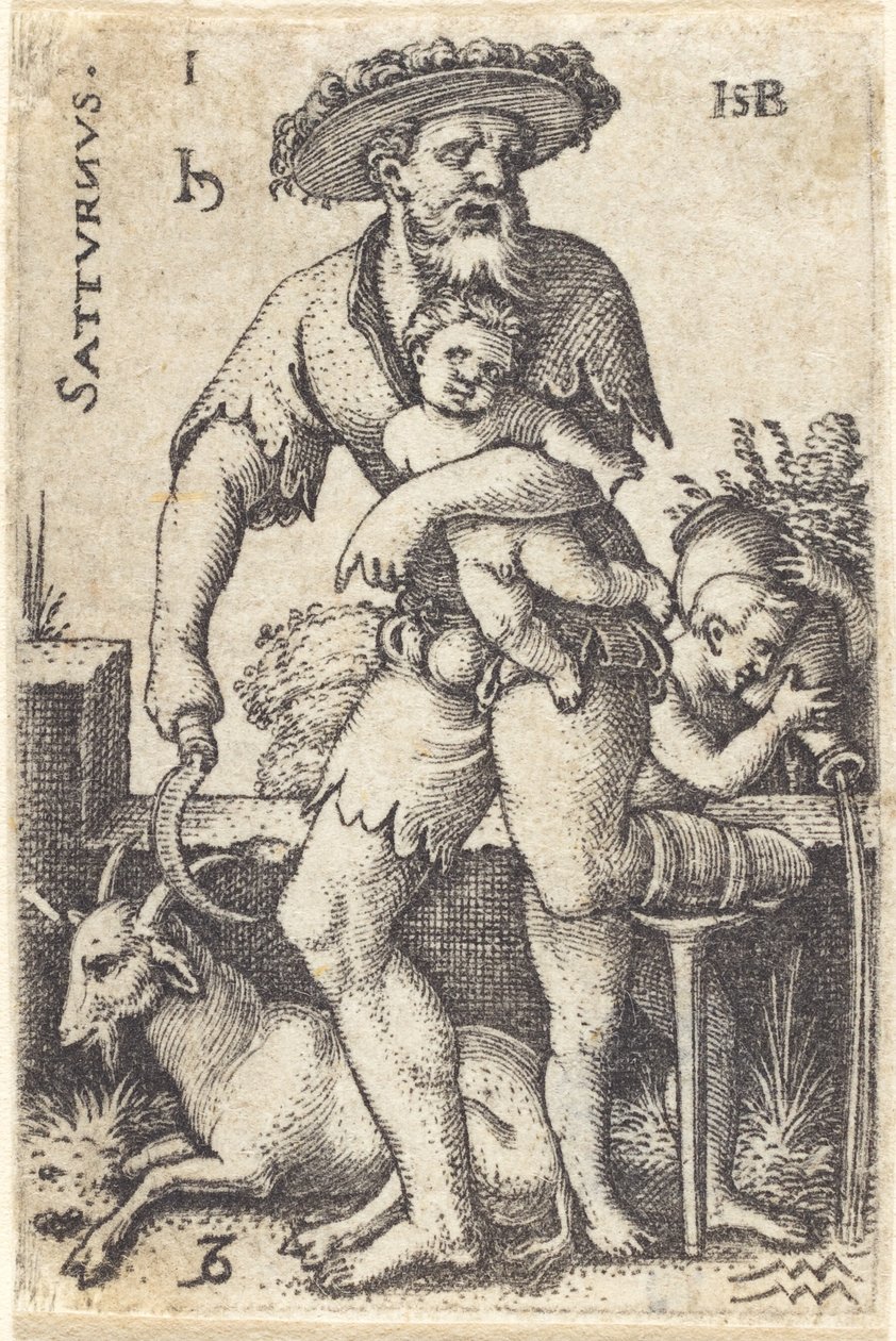 Saturn autorstwa Sebald Beham