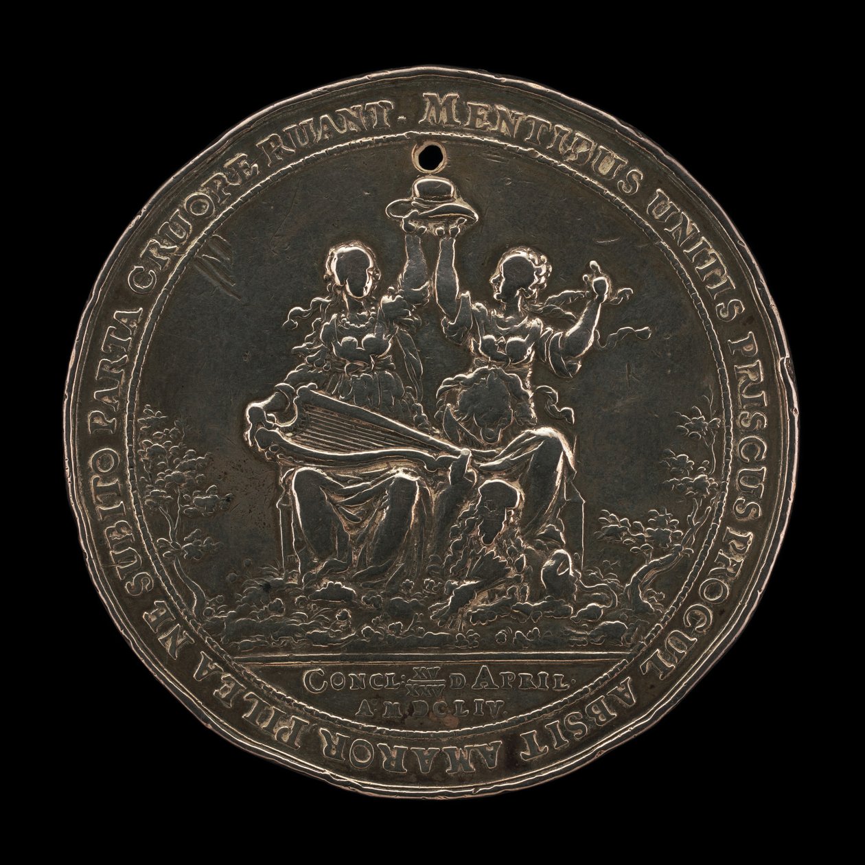 Pokój z Holandią [awers], 1654. autorstwa Sebastian Dadler