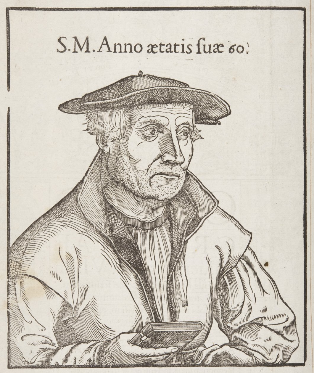 Kosmografia, rewers strony tytułowej, 1544 autorstwa Sebastian Munster