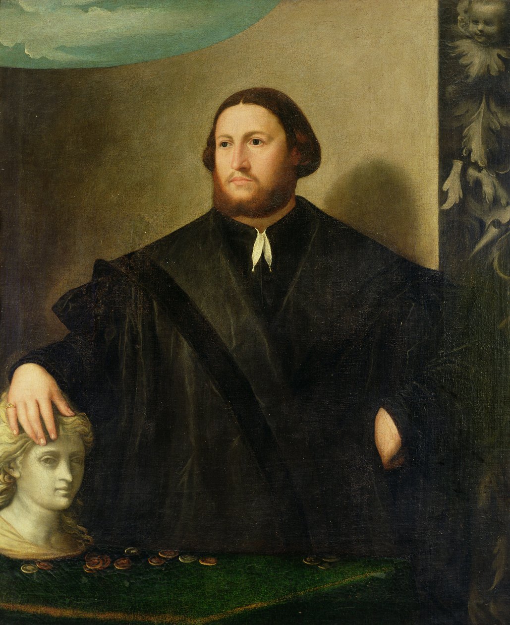 Portret Raphaele Grassi autorstwa Sebastiano Florigerio