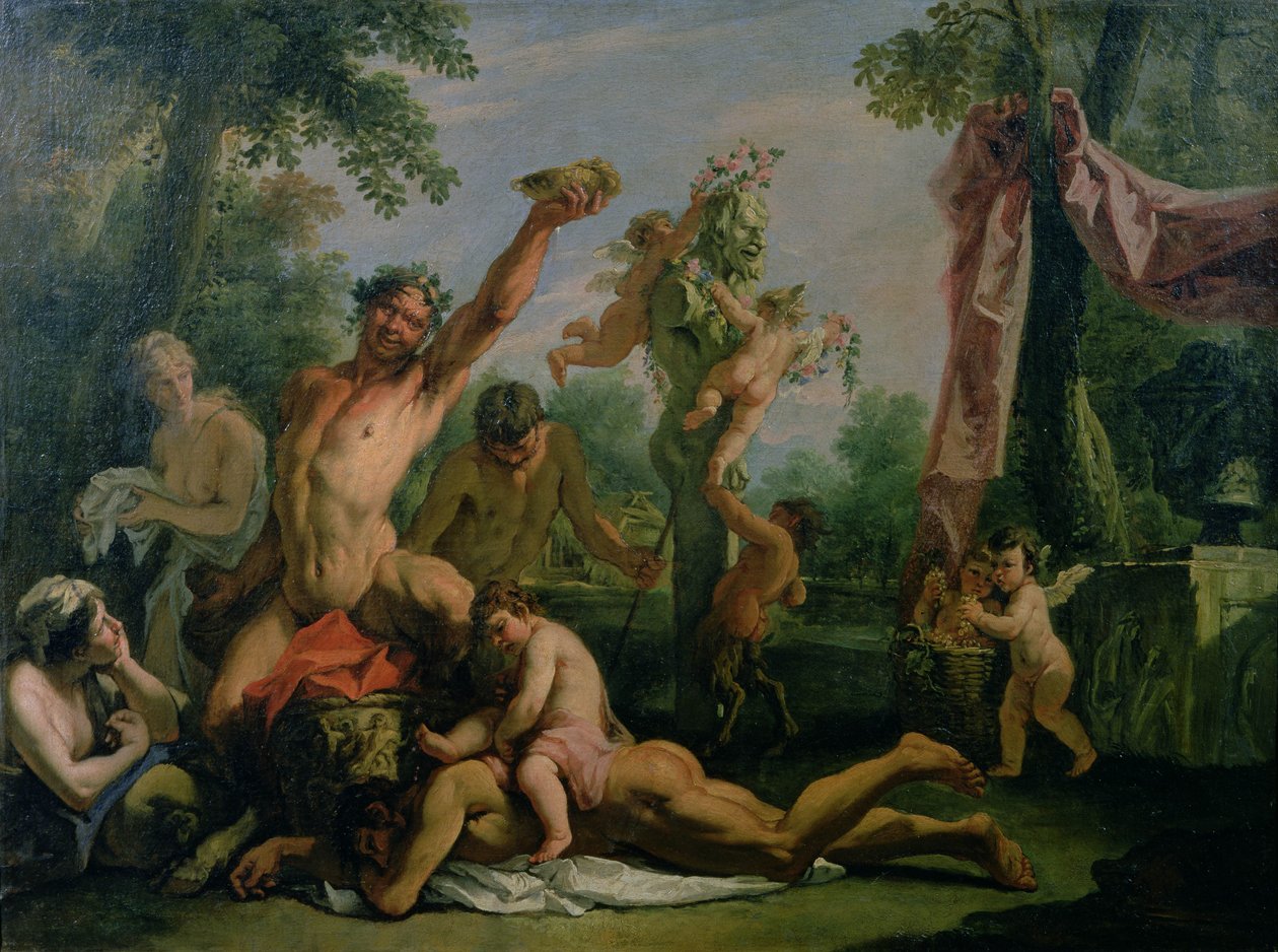 Bachanalia autorstwa Sebastiano Ricci