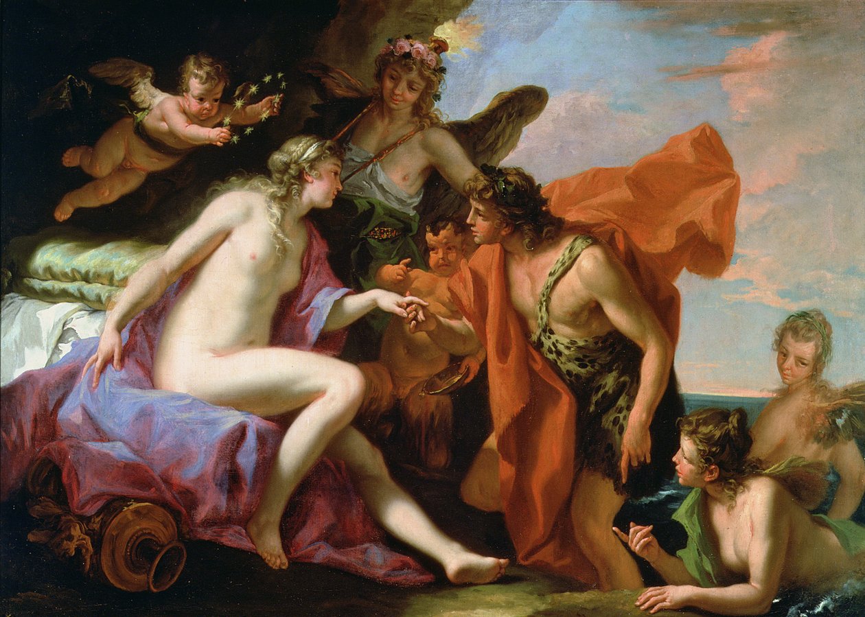 Bachus i Ariadna autorstwa Sebastiano Ricci