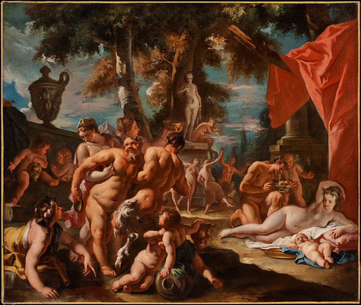 Święto Silenusa autorstwa Sebastiano Ricci