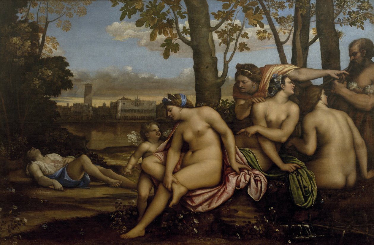 Śmierć Adonisa autorstwa Sebastiano del Piombo