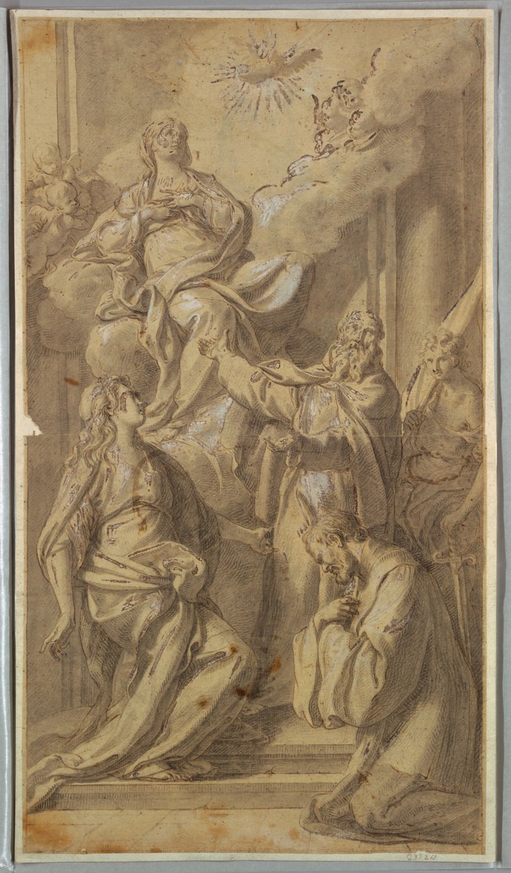 Madonna i święci autorstwa Sebastiano Conca