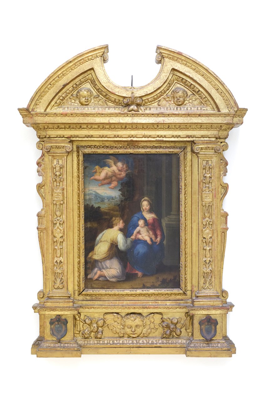 Ślub św. Katarzyny (obraz) autorstwa Sebastiano called Bastianino Filippi