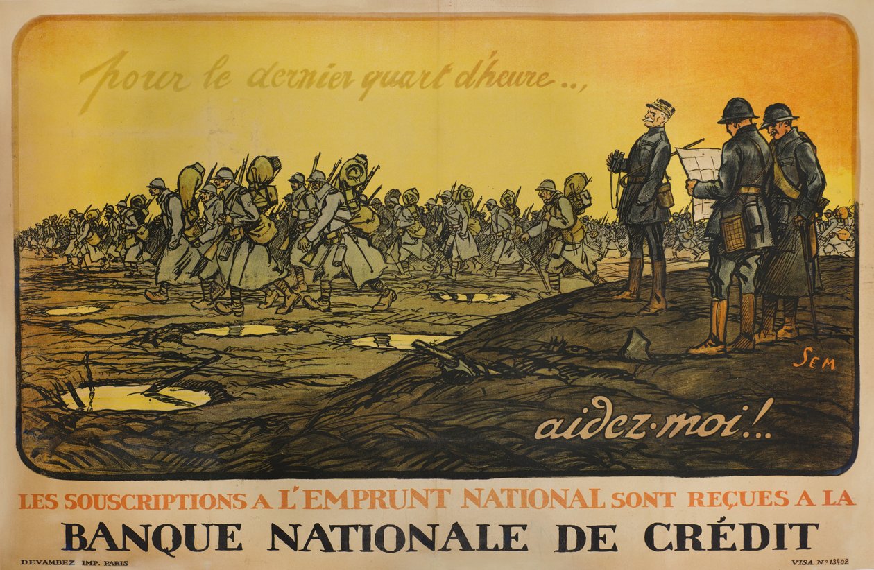Przez ostatni kwadrans..pomóż mi!., 1918 autorstwa Sem