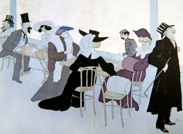 Pałac Lodowy, c.1905 (kolor lito) autorstwa Sem