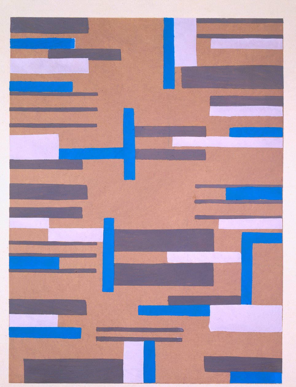Wzór z "Nouvelles Compositions Decoratives", koniec lat 20-tych (druk pochoir) autorstwa Serge Gladky