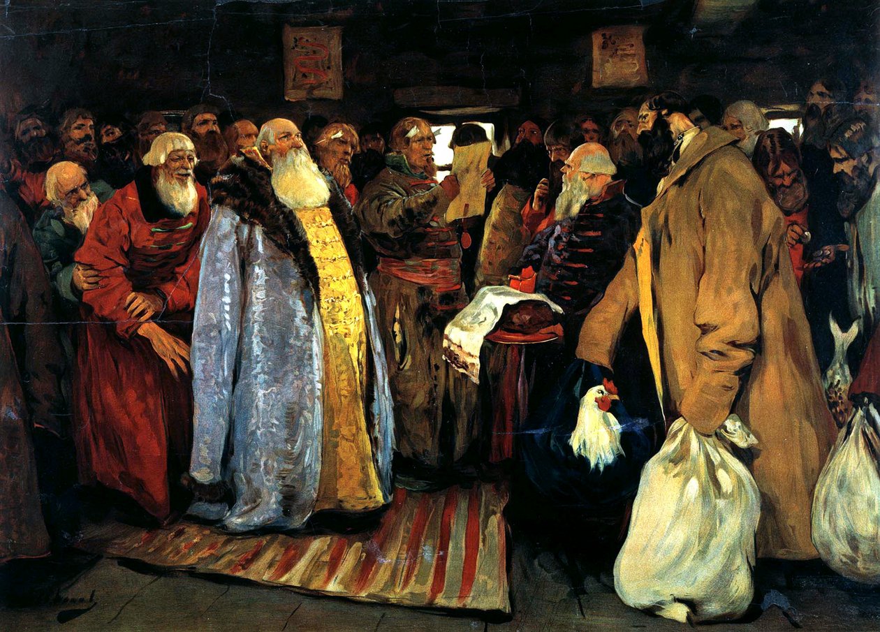 Przyjazd wojewody, 1907. autorstwa Sergei Vasilyevich Ivanov