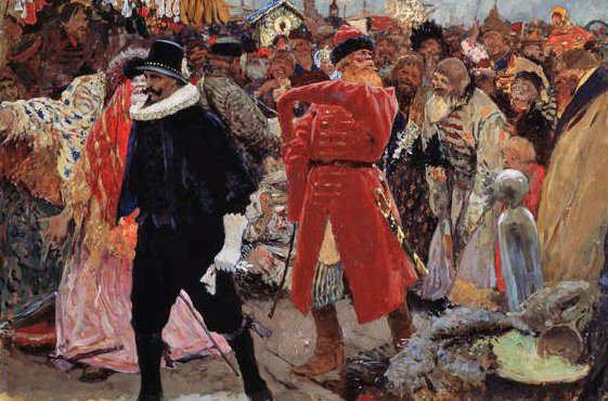 Niemiec, 1910 r. autorstwa Sergej Vasilevic Ivanov
