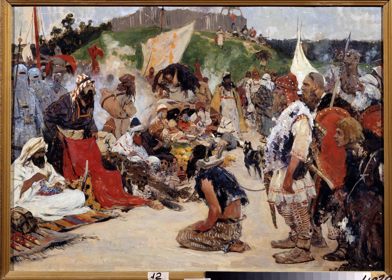 Handel w państwie wschodniosłowiańskim autorstwa Sergej Vasilevic Ivanov