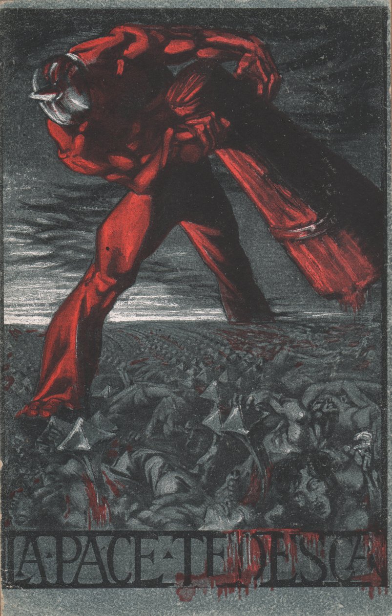 Pokój niemiecki, ok. 1918 autorstwa Sergio Canevari