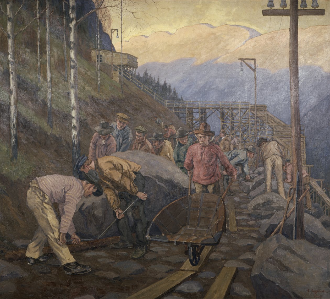 Kopacz autorstwa Severin Segelcke