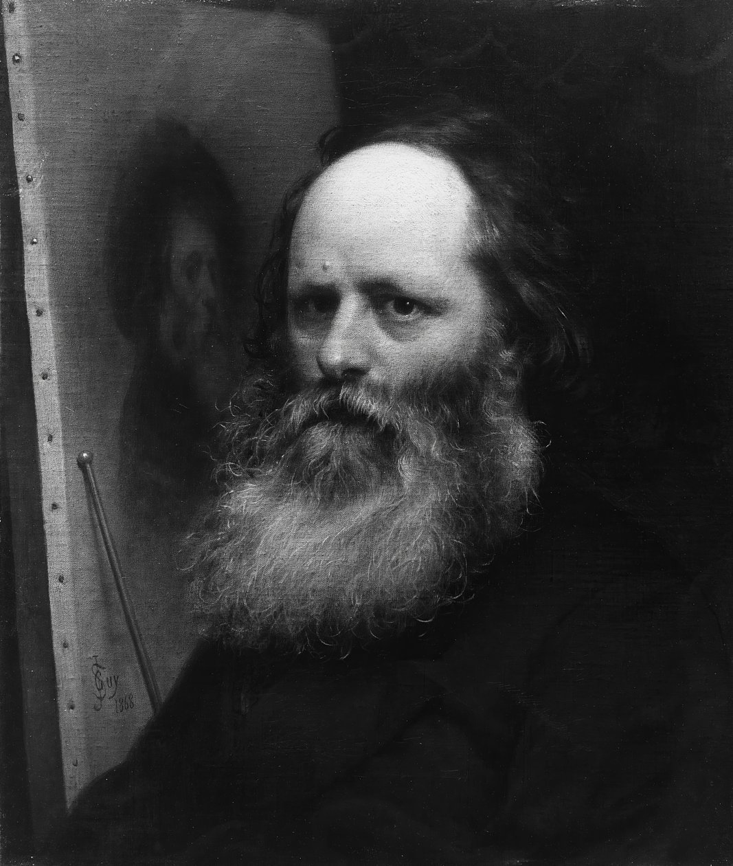 Charles Loring Elliott, 1868. autorstwa Seymour Joseph Guy