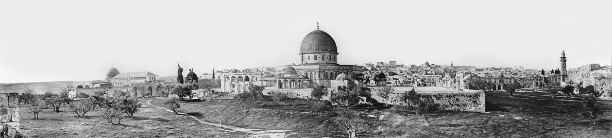 Panorama Jerozolimy, 1865 autorstwa Sgt. James M. McDonald