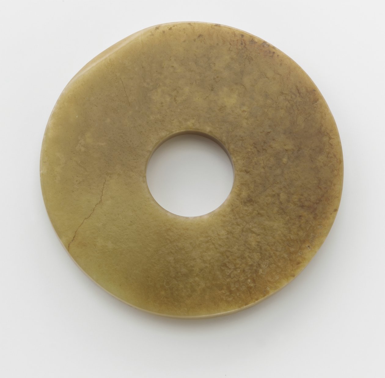 Dysk rytualny (bi) (nefrytowy) autorstwa Shang Dynasty Chinese School