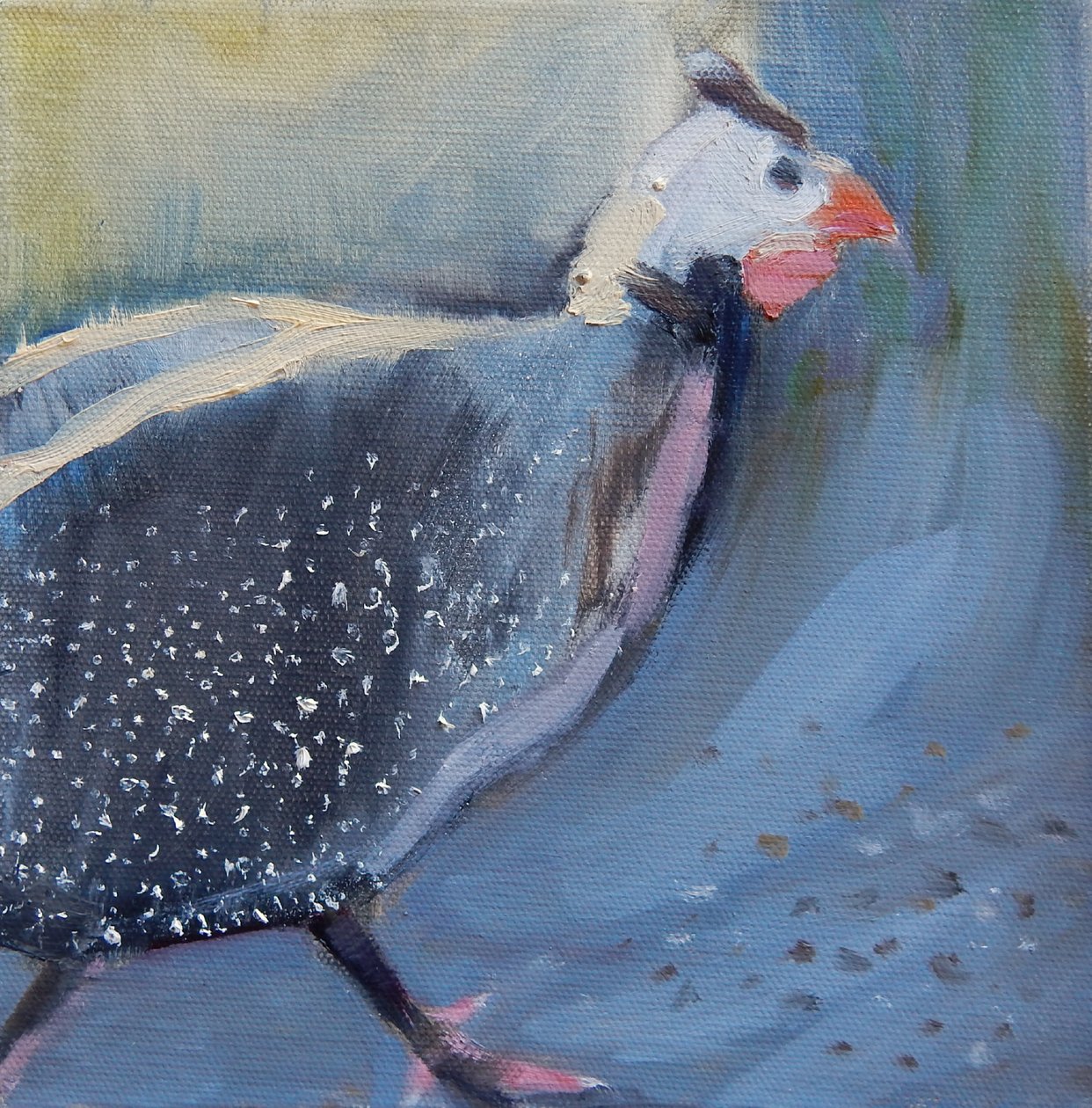 Perliczka Cztery, 2014 autorstwa Sheri Gee