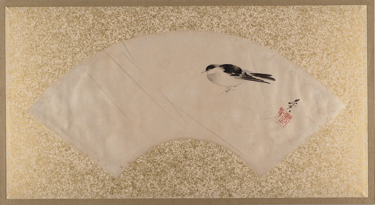 Ptaki, koniec XIX wieku. autorstwa Shibata Zeshin