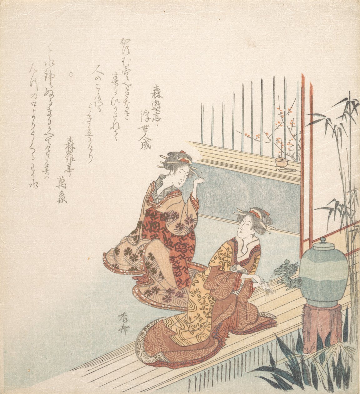 Wczesna wiosna, 1750-1835., 1750-1835. autorstwa Shinsai