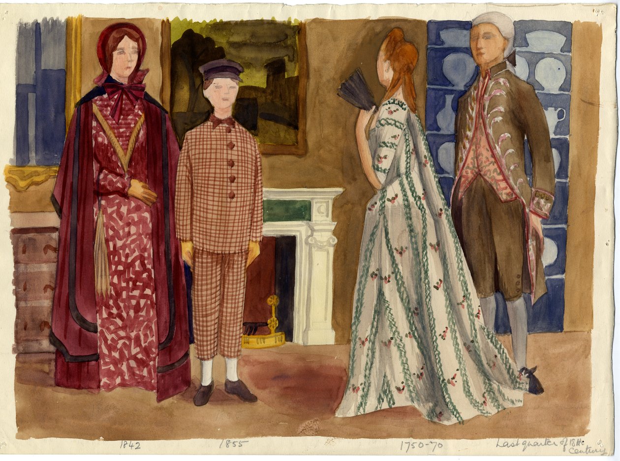 Strój historyczny, 1951. autorstwa Shirley Markham