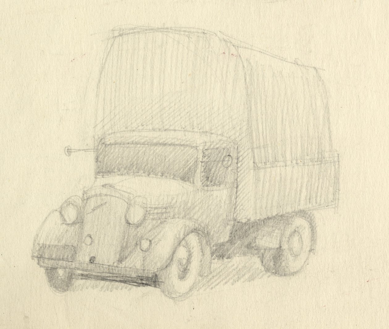 Ciężarówka, 1951. autorstwa Shirley Markham