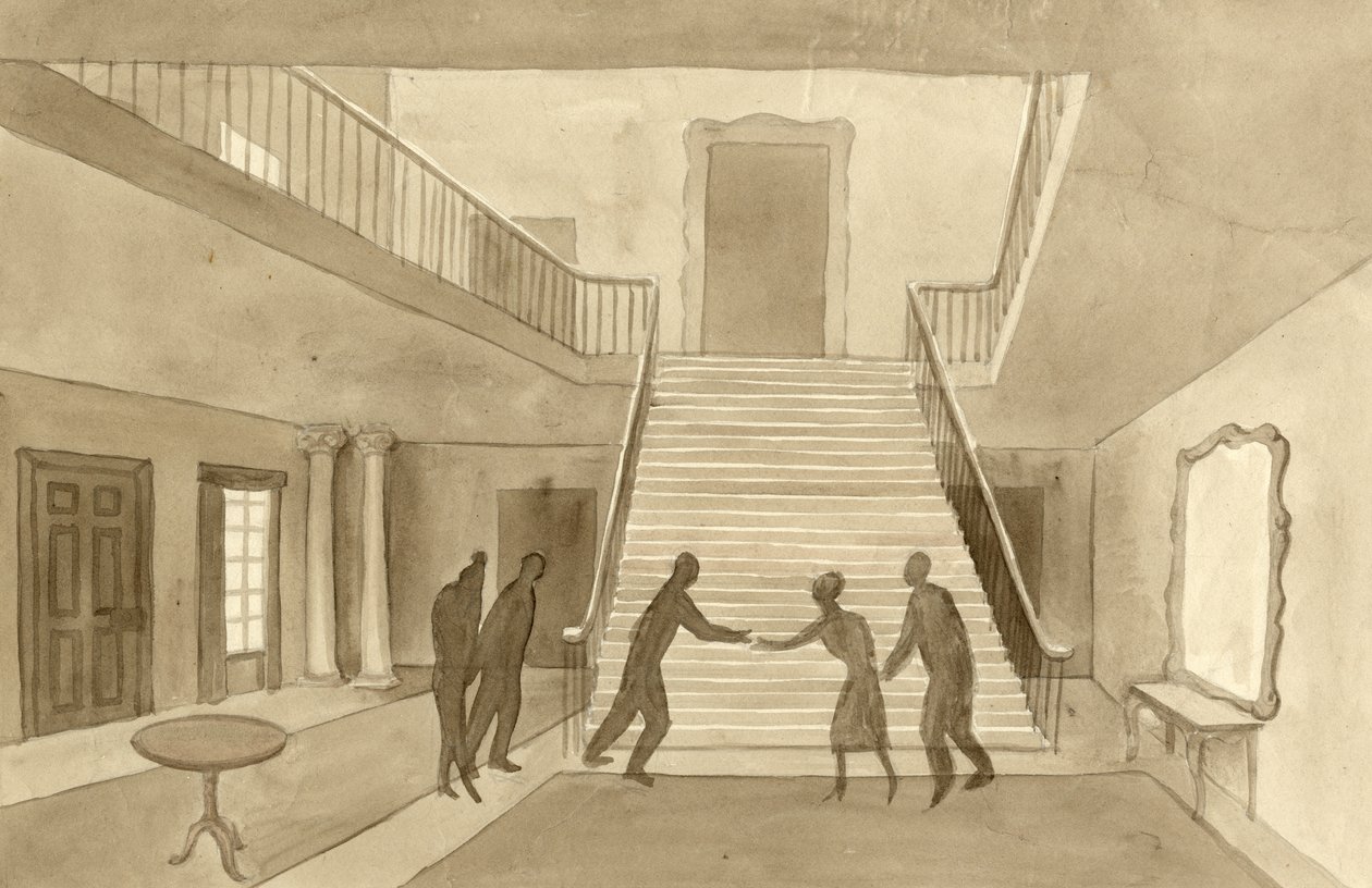 „Rysunek perspektywiczny”, 1951. autorstwa Shirley Markham