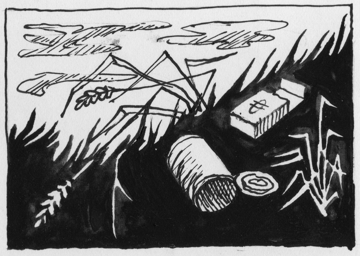 Śmieci, 1951. autorstwa Shirley Markham