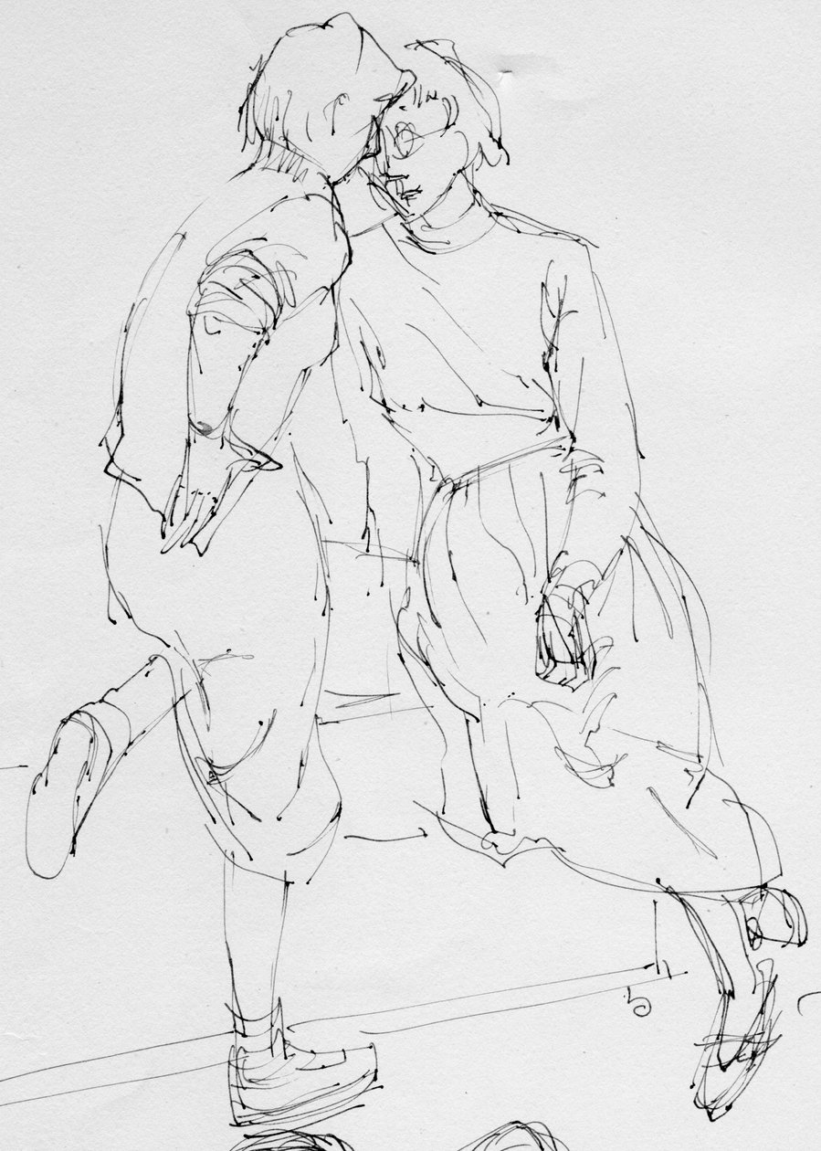 Dwie kobiety, 1953. autorstwa Shirley Markham