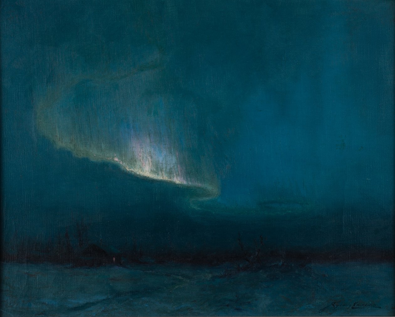 Zorza polarna, 1926 autorstwa Sidney Laurence