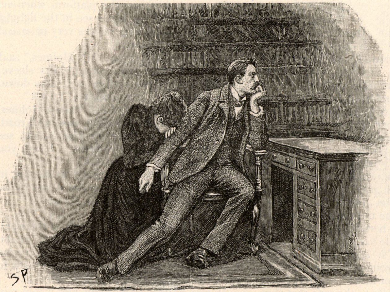 Przygoda Żółtej Twarzy autorstwa Sidney Paget